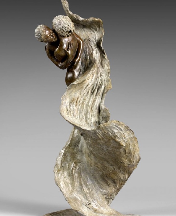 FLAMME. Бронзовые скульптуры от Натали Сегуин.