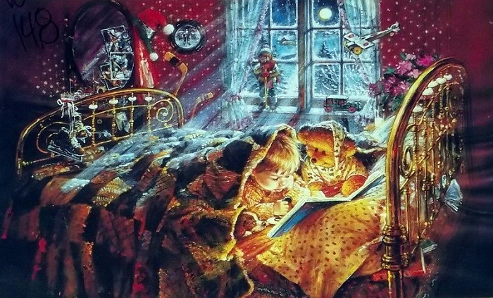 Рождественские иллюстрации от Стюарта Шервуда.