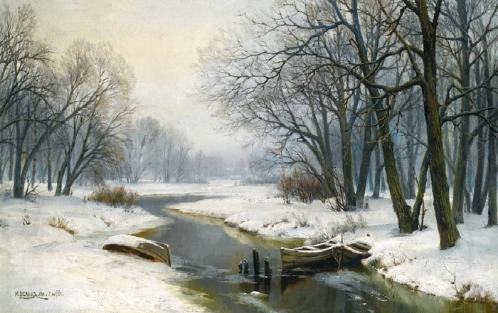 «Зимний пейзаж». Автор: Иван Вельц.