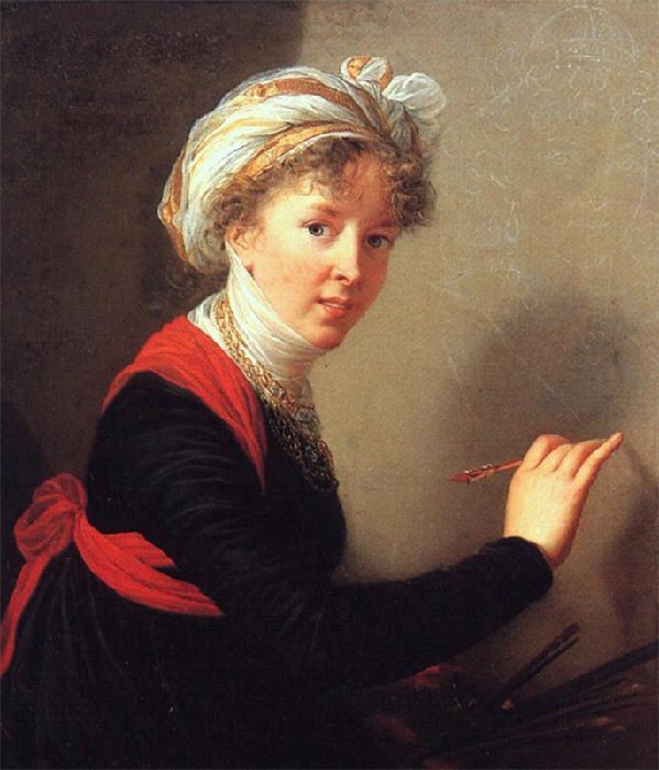Автопортрет. 1800 год. Автор: Элизабет Виже-Лебрен. 