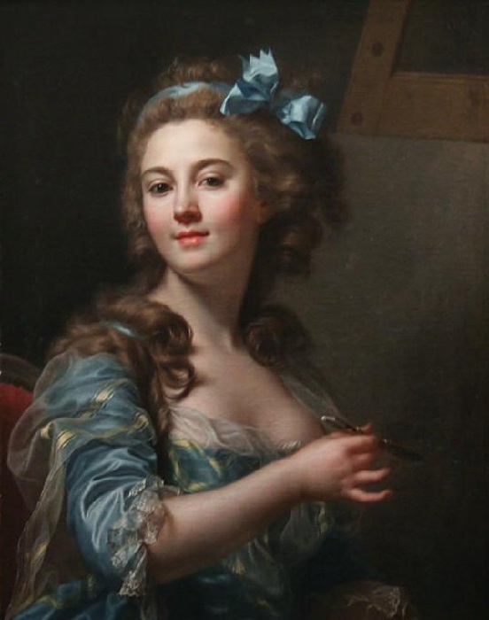  Автопортрет 1783 г. Автор: Мари Габриэлла Капет.