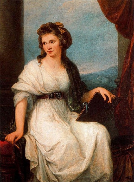 Ангелика Кауфманн - Автопортрет 1787 г. Галерея Уфиццы.