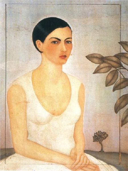 .Портрет Кристины. (1928). Автор: Фрида Кало.