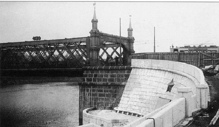 Крымский мост до 1938 года. Фото.