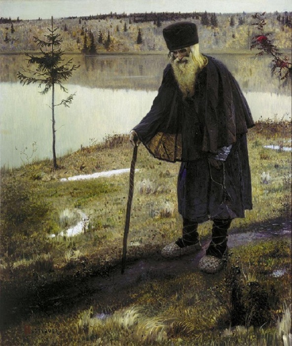 Михаил Нестеров - «Пустынник», 1888