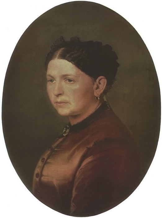  Портрет Ф. И. Резановой. (1869). Челябинская картинная галерея. Автор: В.Перов.