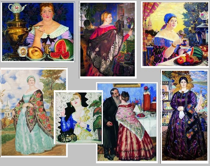 ... краски на его картинах светились все ярче, и изображенные на них пышные русские красавицы выглядели все соблазнительнее.