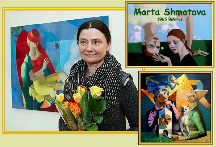 Марта Шматава - современная белорусская художница. |Фото:sputnik.by/ 