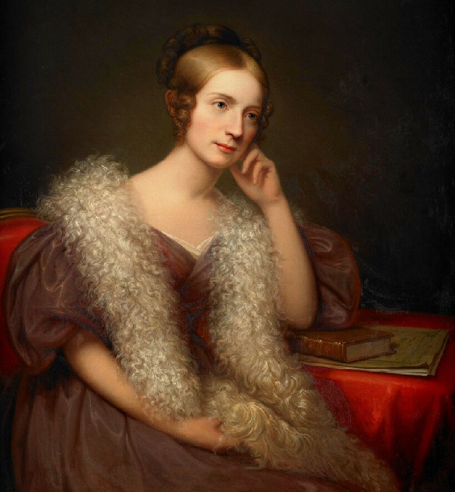 Каролина Луиза Барлетт, 1836 год. Автор: Рембрандт Пил.