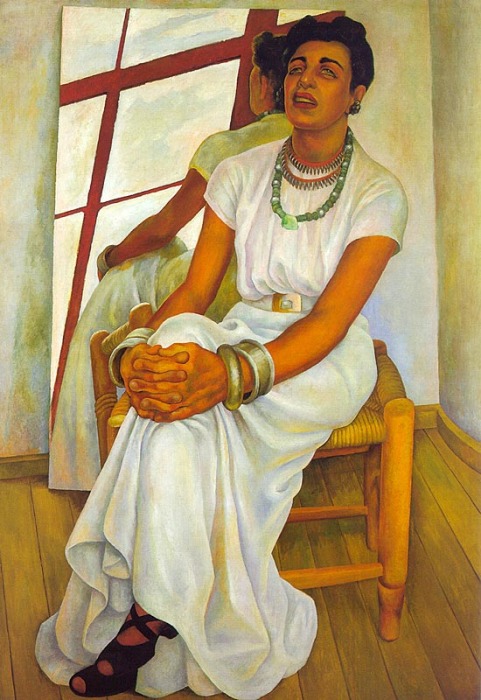 Гуадалупе Марин. (1938). Автор: Диего Ривера.