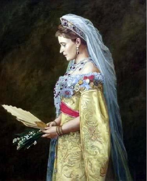  Портрет Великой княгини Елизаветы Федоровны. (1897). Автор: Федор Москвитин.