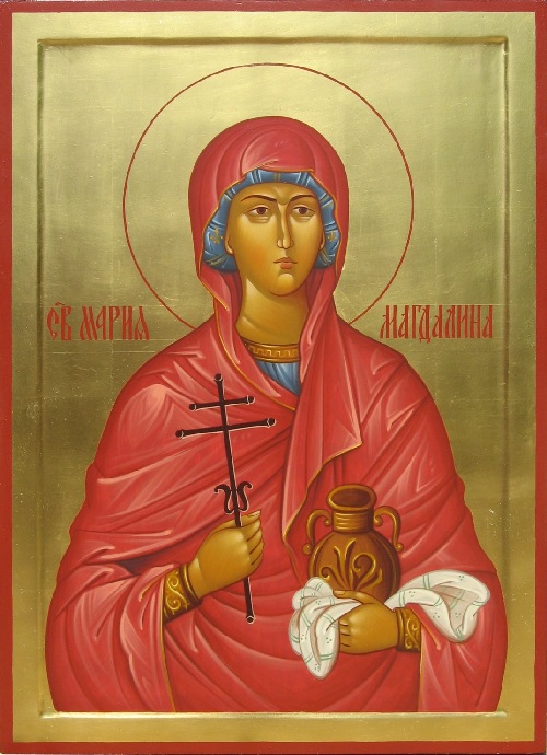 Православная икона Марии Магдалины.