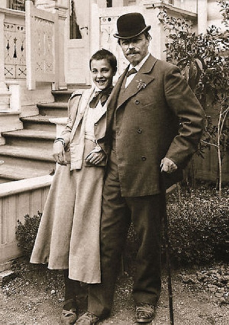  Михаил Нестеров с дочерью Ольгой