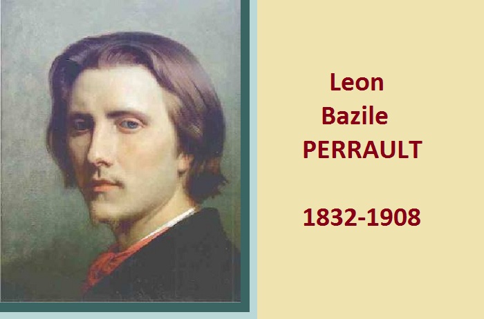 Автопортрет. Леон Базиль Перро (Leon Bazile Perrault), 1832-1908. Франция.