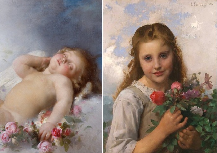 Сентиментальный реализм в живописи Леона Базиля Перро(1832-1908).