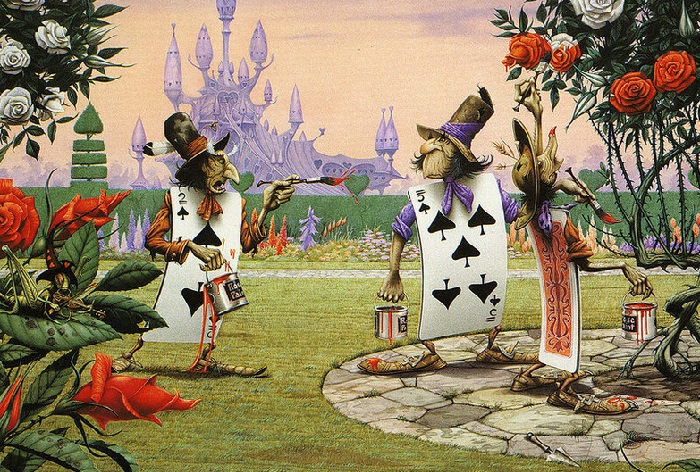 «Алиса в стране чудес». Иллюстрации Родни Мэттьюз.