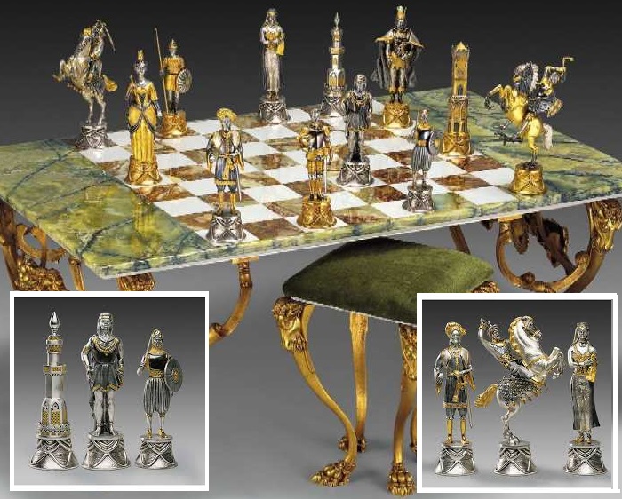 Шахматный комплект Carolingians and Moors Chess Set. 