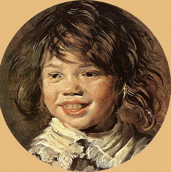 Смеющийся  ребенок. (1620-1625 гг). Автор: Франс Хальс.