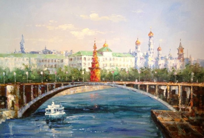 Москва художник: С.В. Минаев