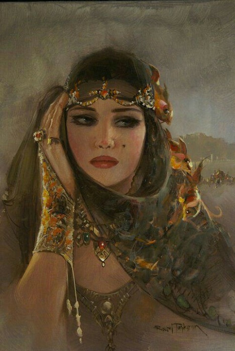 «Восточная девушка». Автор: Remzi Taskiran.