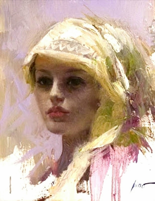 Портретная живопись от Пино Даени.