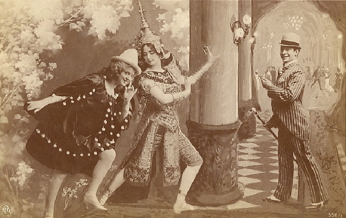 Клео де Мерод в сценическом образе.