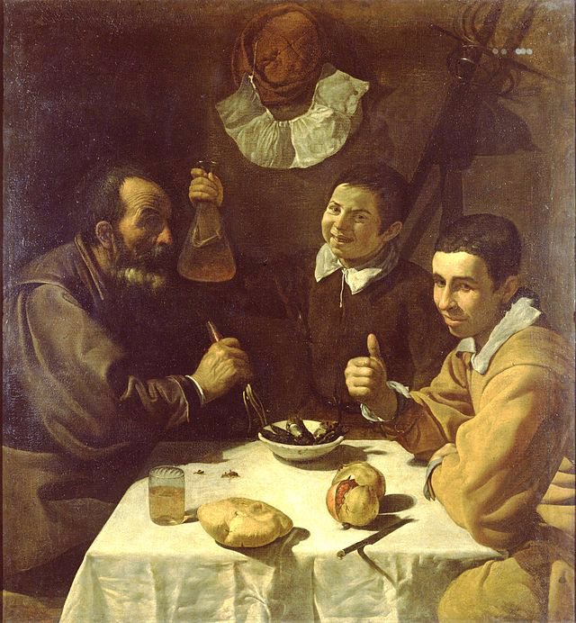 «Завтрак». (1617—1618). Автор: Диего Веласкес.