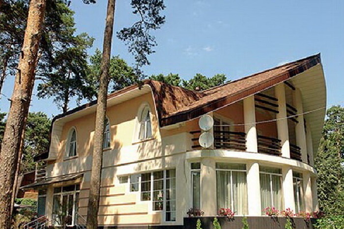 Загородный дом Алексея Глызина. 