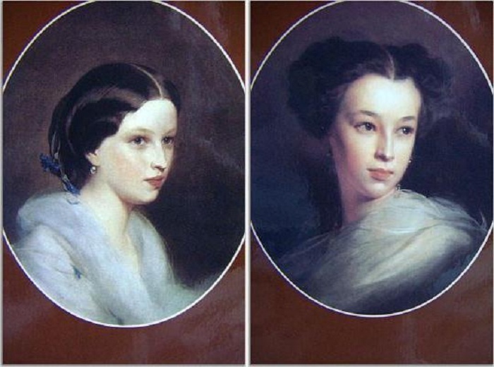 Мария и Наталья Пушкины - дочери русского поэта.