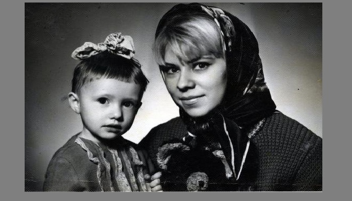 Елена Лебенбаум с мамой.