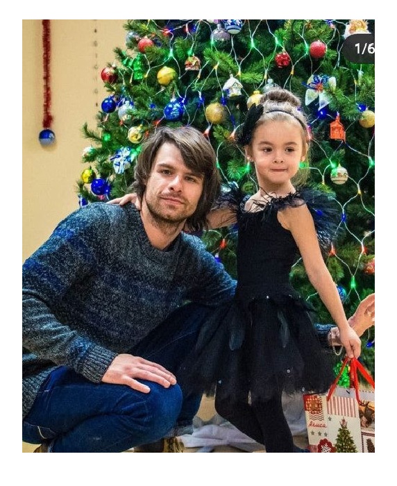 Сын Егор с дочерью.