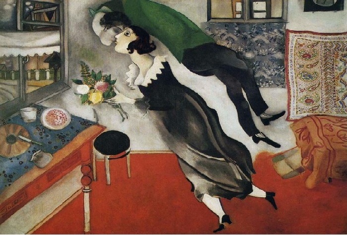«Юбилей». 1923г. М.Шагал