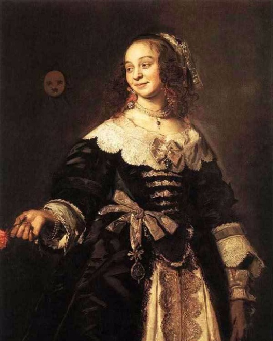 Портрет Изабеллы Койманс. (1650-1652 гг.) Автор: Франс Хальс.