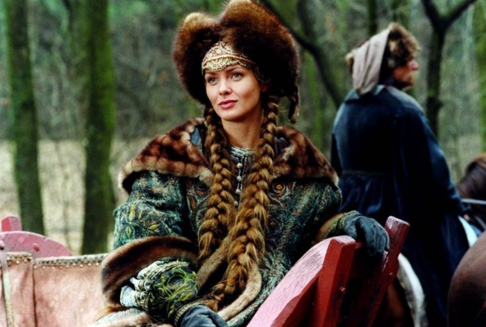 Изабелла Скорупко в роли Елены Курцевич в киноэпопее "Огнем и мечом".