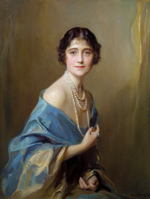Элизабет Анжела Маргарита  Боуз-Лайон (королева Елизавета, королева-мать). Автор: Филипп Алексис де Ласло.