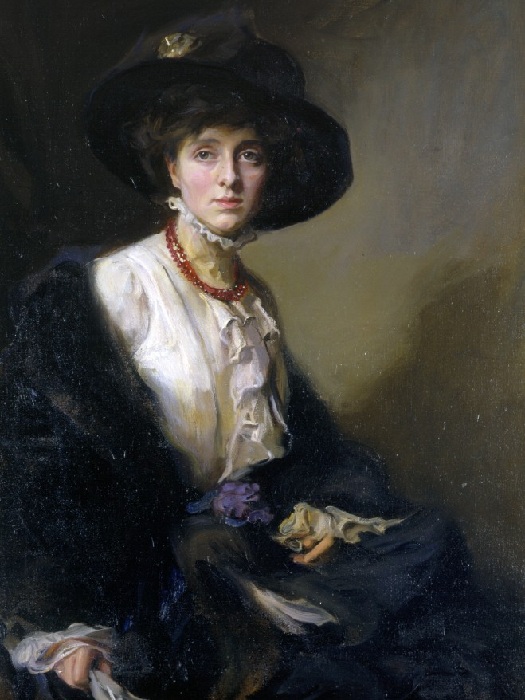 Писательница Вита Сэквилл-Уэст, 1910 год.