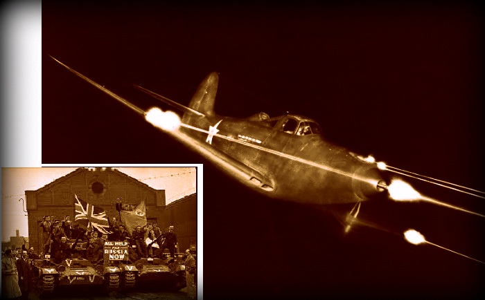 Танки по американскому ленд-лизу./ Американский истребитель Bell P-39.