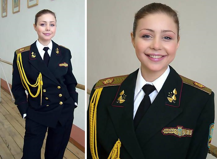 Татьяна Либерман - солистка Ансамбля Вооруженных сил Украины.
