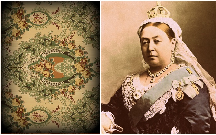 Королева Виктория ввела запрет на производство зелёных обоев.