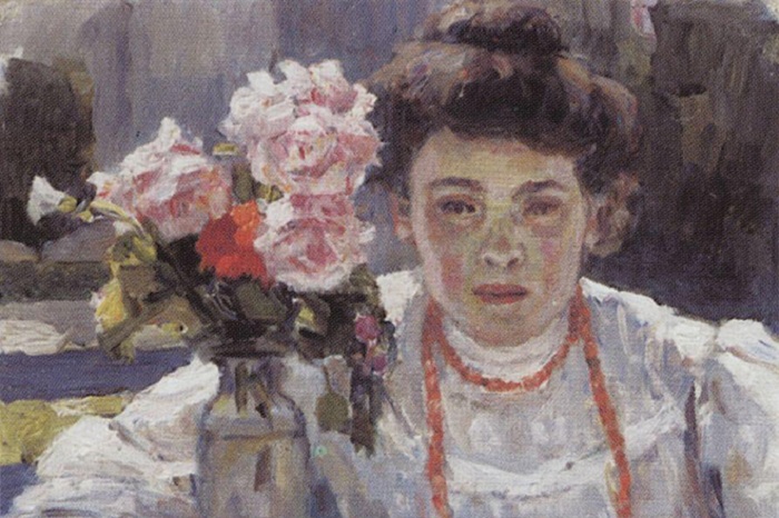 Портрет жены Василия Сурикова.
