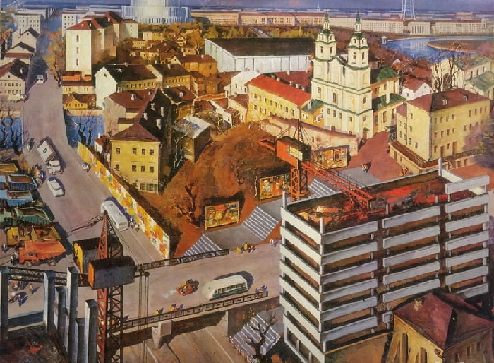  «Мой город древний, молодой». (1972 год). Автор: Май Данцинг.