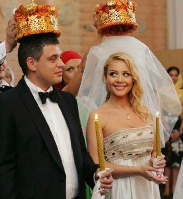 Венчание Тины Кароль и Евгения Огира в Киево-Печерской лавре.