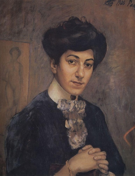 Портрет жены художника. (1906 год).