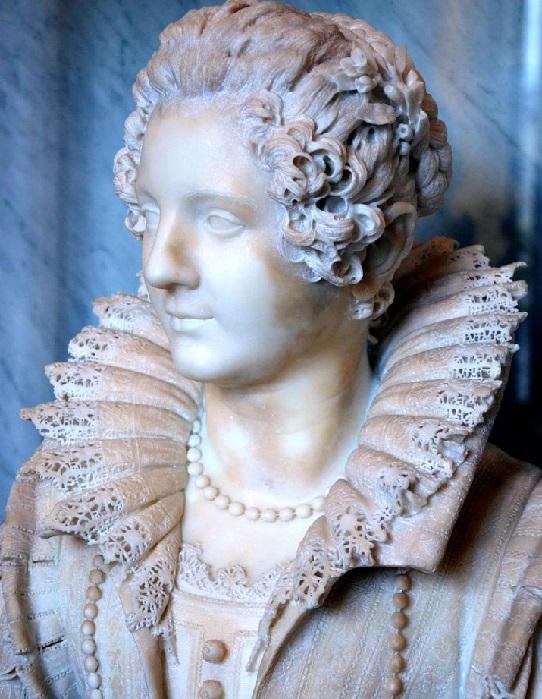 «Мария Барберини». Фрагмент. Скульптор: Джулиано Финелли.