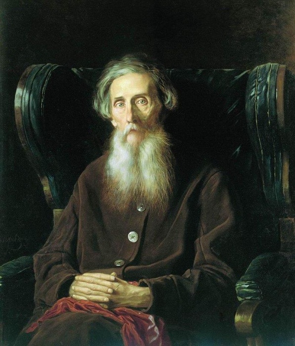 Портрет Владимира Ивановича Даля. (1872).  Автор: В.Перов. 