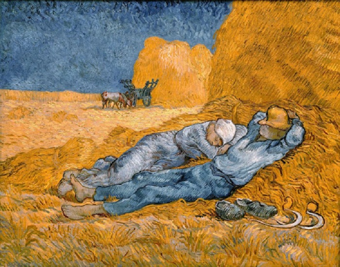 «Полуденный отдых».Автор: Винсент Ван Гог.