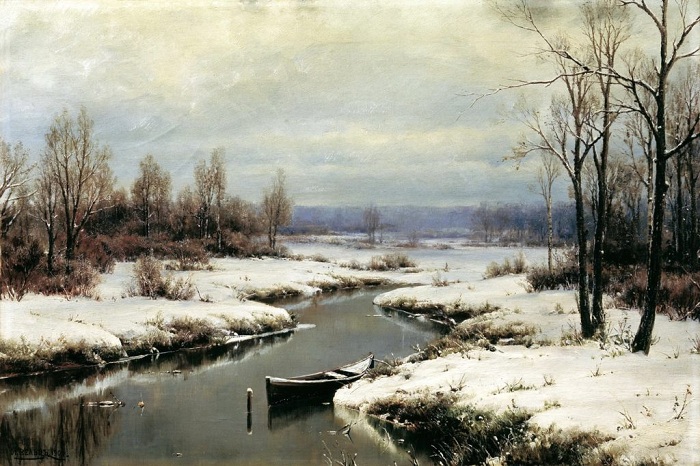 «Начало зимы».(1904 год). Автор: Иван Вельц.