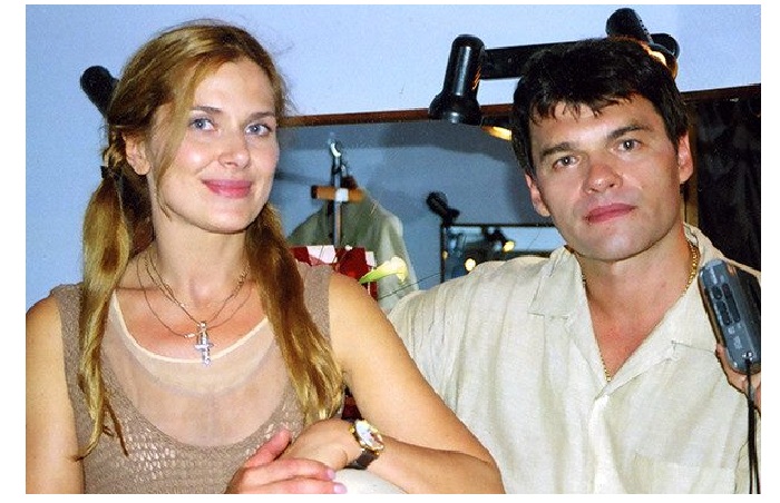 Евгений Дятлов с любимой женой Юлией Джербиновой.