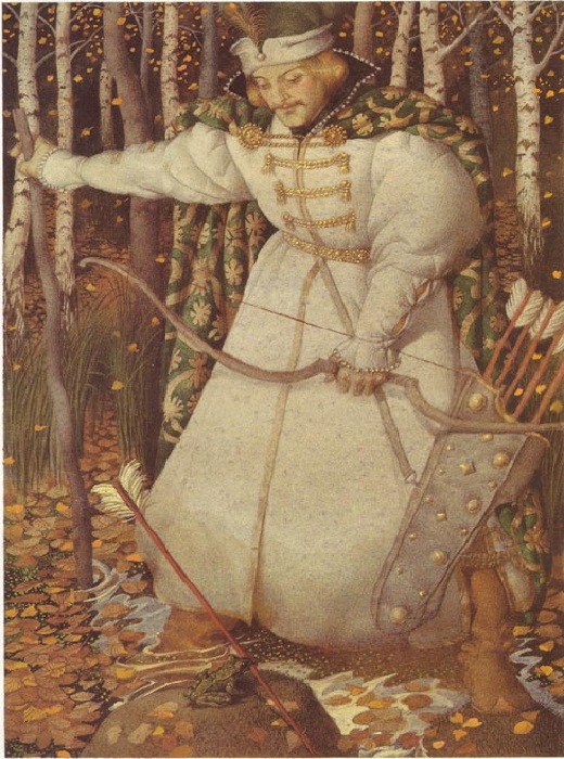  «Принцесса Лягушка» (1994). Иллюстрации от Геннадия Спирина.