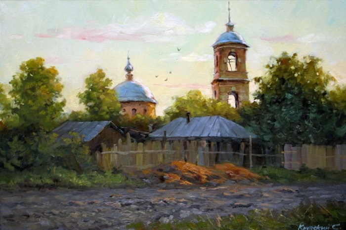 Живописные пейзажи Сергея Крупского.
